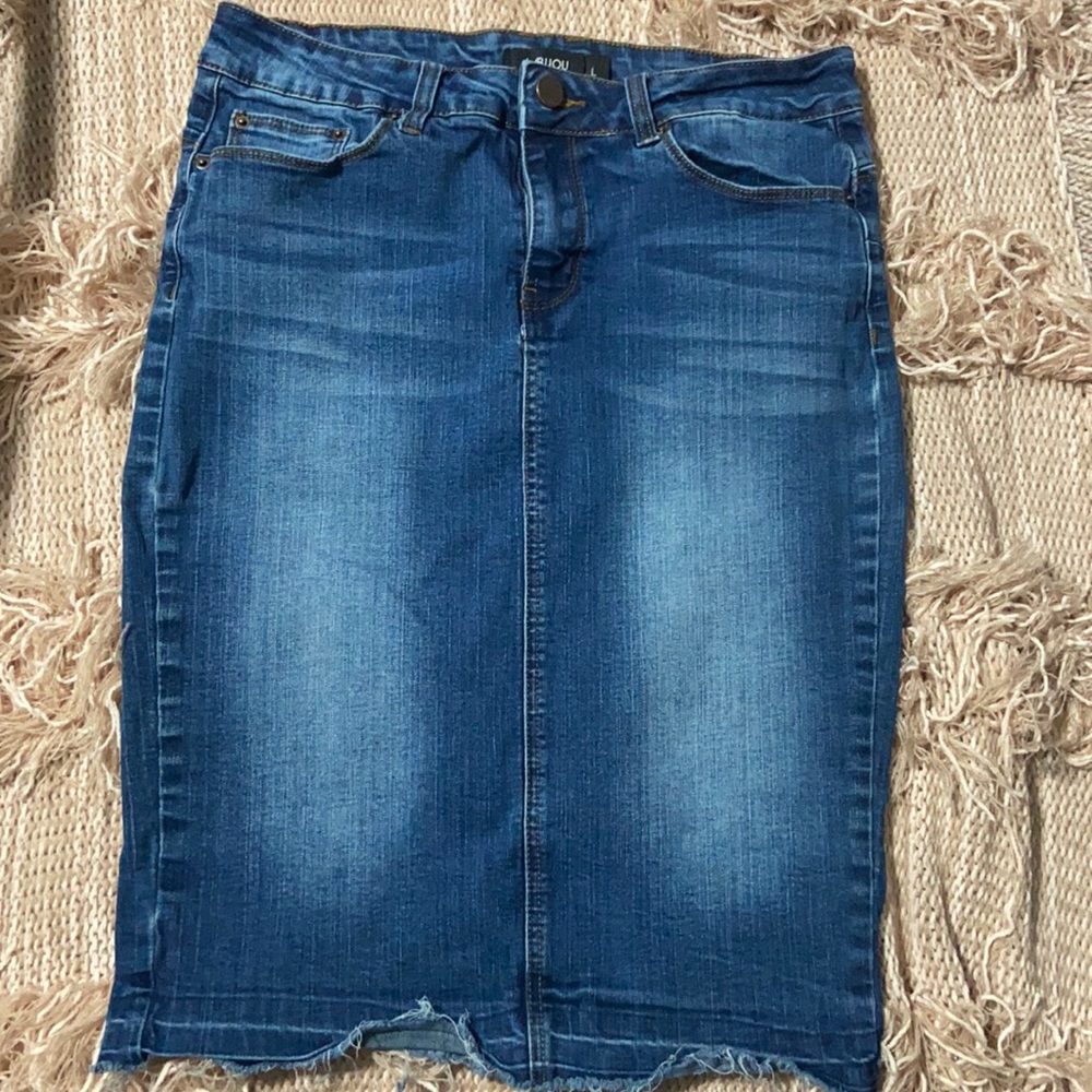 Jean skirt